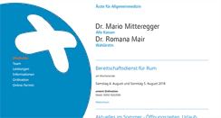 Desktop Screenshot of meinarzt.at